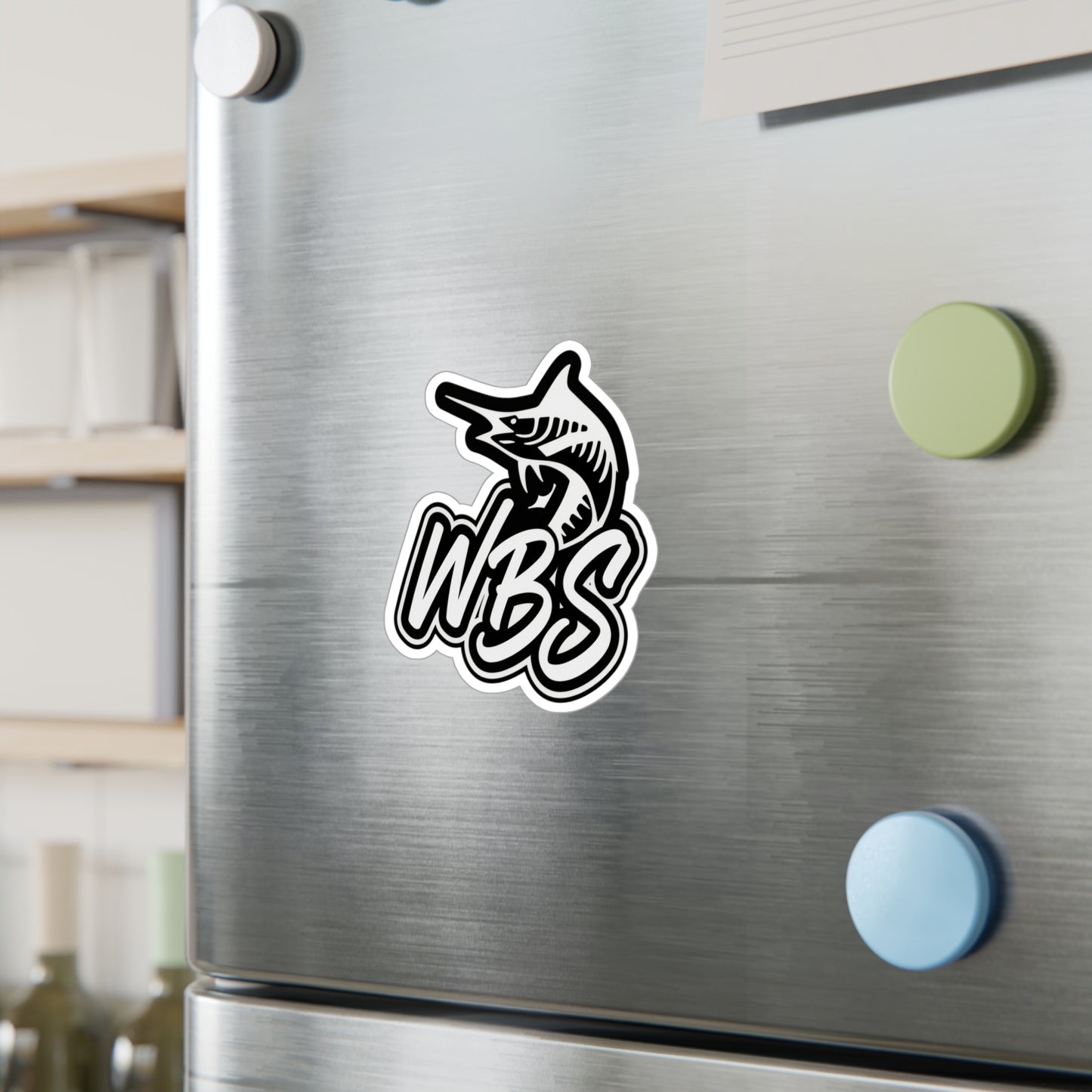 Marlin Fishing Kiss-Cut Vinyl Decal