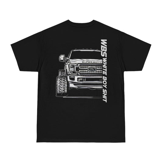 WBS Wide Truck T-Shirt — Large Back Logo, Small Chest Emblem